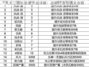 天天三国长坂坡之战详解：战略打法与通关攻略