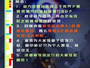 火炬之光无限BD攻略：深度解析与详细介绍