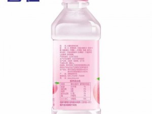 名仁水蜜桃味 375ml，一口下去满满的幸福感