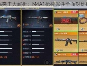 全民突击大解析：M4A1枪械属性全面对比指南