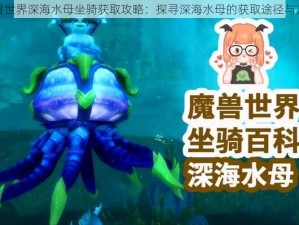 魔兽世界深海水母坐骑获取攻略：探寻深海水母的获取途径与方法