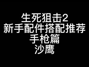 《生死狙击2：配件全解析 推荐最佳搭配策略》