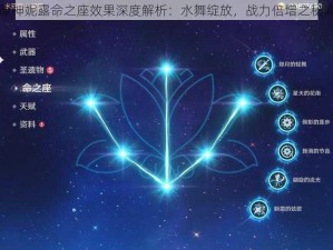 原神妮露命之座效果深度解析：水舞绽放，战力倍增之秘闻