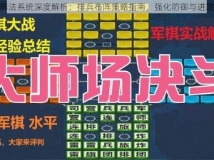 全民神将阵法系统深度解析：排兵布阵策略指南，强化防御与进攻能力详解