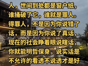 光明与黑暗之间的分牛难题：探索真相与误解的边界