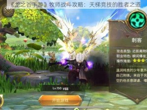 《龙之谷手游》牧师战斗攻略：天梯竞技的胜者之道