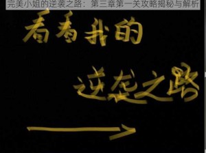 完美小姐的逆袭之路：第三章第一关攻略揭秘与解析