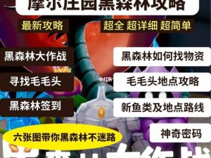 摩尔庄园手游探秘黑森林秘境攻略：详尽解读黑森林进入方法与探险攻略