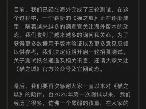 猫之城情绪测试洞察者攻略：深度解析如何选择适合的情绪测试洞察角色与策略选择之道