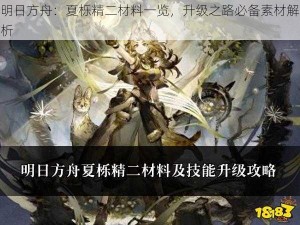 明日方舟：夏栎精二材料一览，升级之路必备素材解析