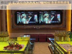 精品欧美 Av 无码久久久 KTV，让你畅享高品质音乐盛宴