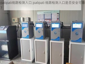 palipali线路检测入口;palipali 线路检测入口是否安全可靠？