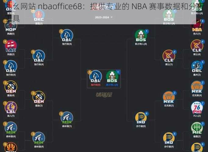 九幺网站 nbaoffice68：提供专业的 NBA 赛事数据和分析工具