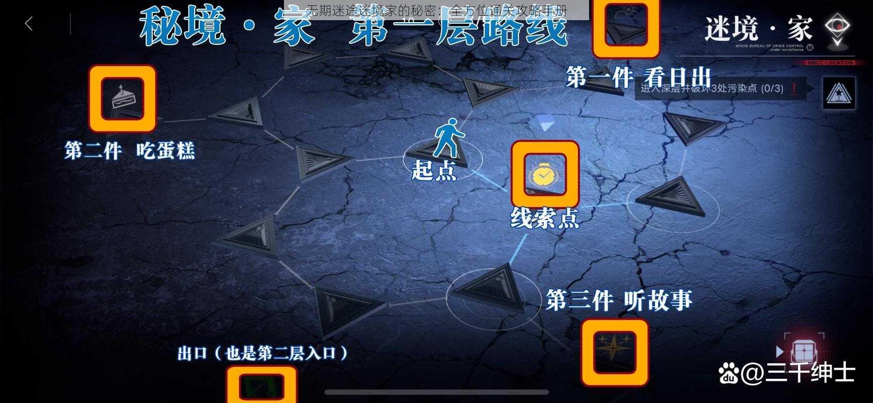 无期迷途迷境家的秘密：全方位通关攻略手册