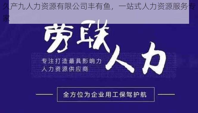 久产九人力资源有限公司丰有鱼，一站式人力资源服务专家