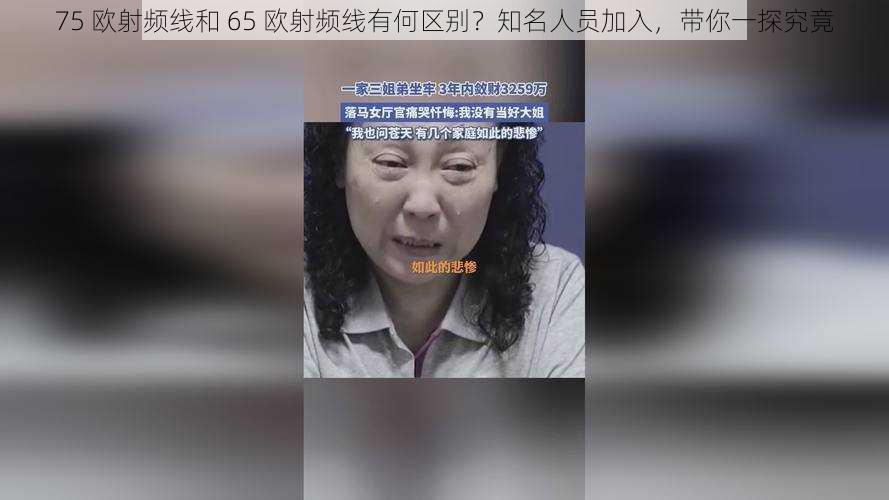 75 欧射频线和 65 欧射频线有何区别？知名人员加入，带你一探究竟