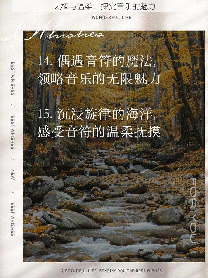 大棒与温柔：探究音乐的魅力