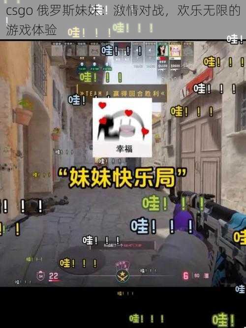 csgo 俄罗斯妹妹：激情对战，欢乐无限的游戏体验