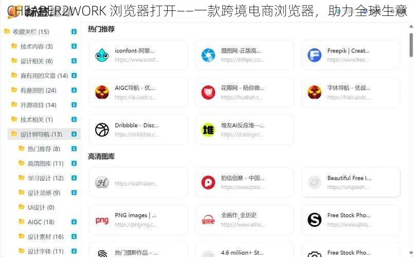 CHEAPER2WORK 浏览器打开——一款跨境电商浏览器，助力全球生意