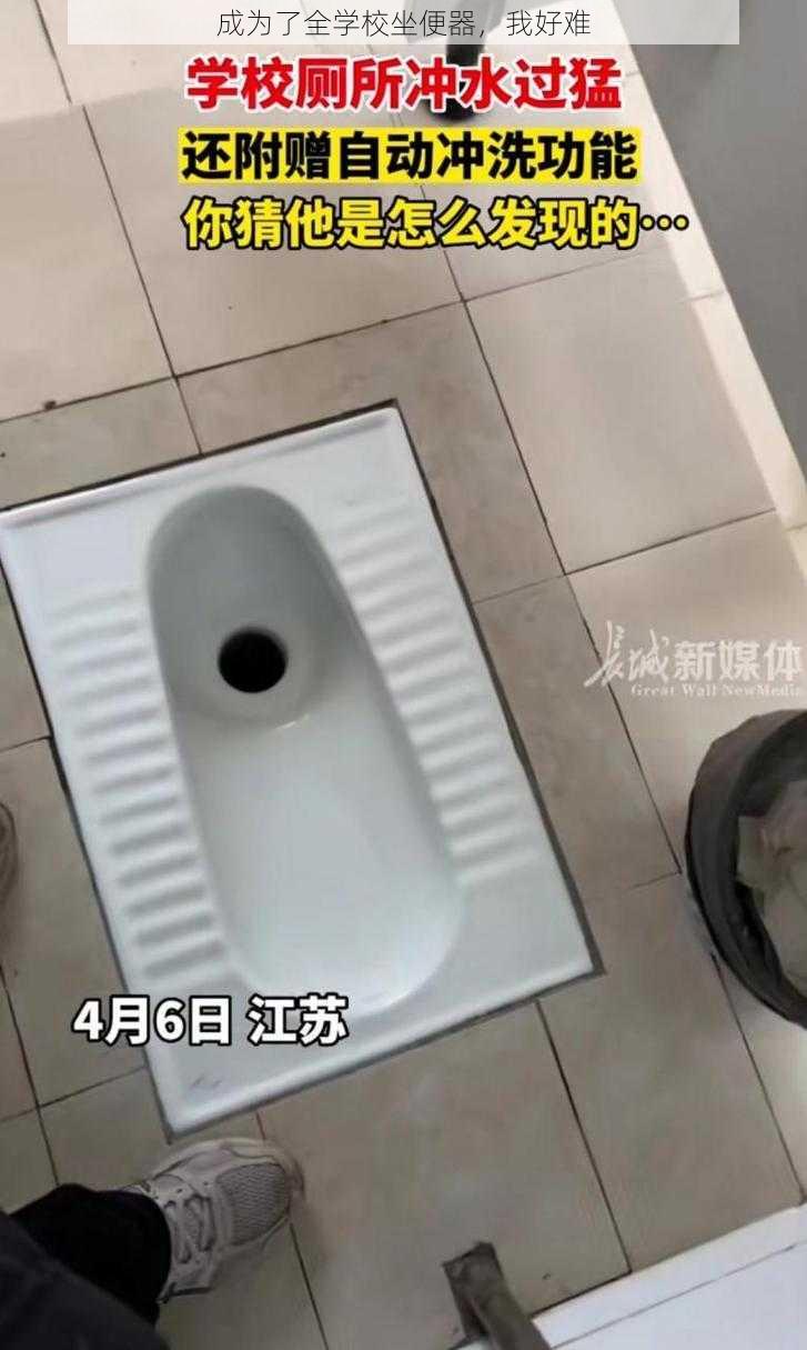 成为了全学校坐便器，我好难