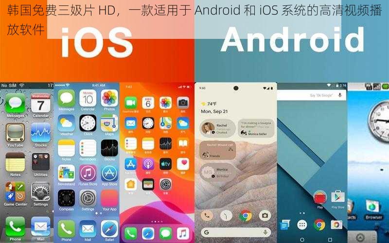 韩国免费三㚫片 HD，一款适用于 Android 和 iOS 系统的高清视频播放软件