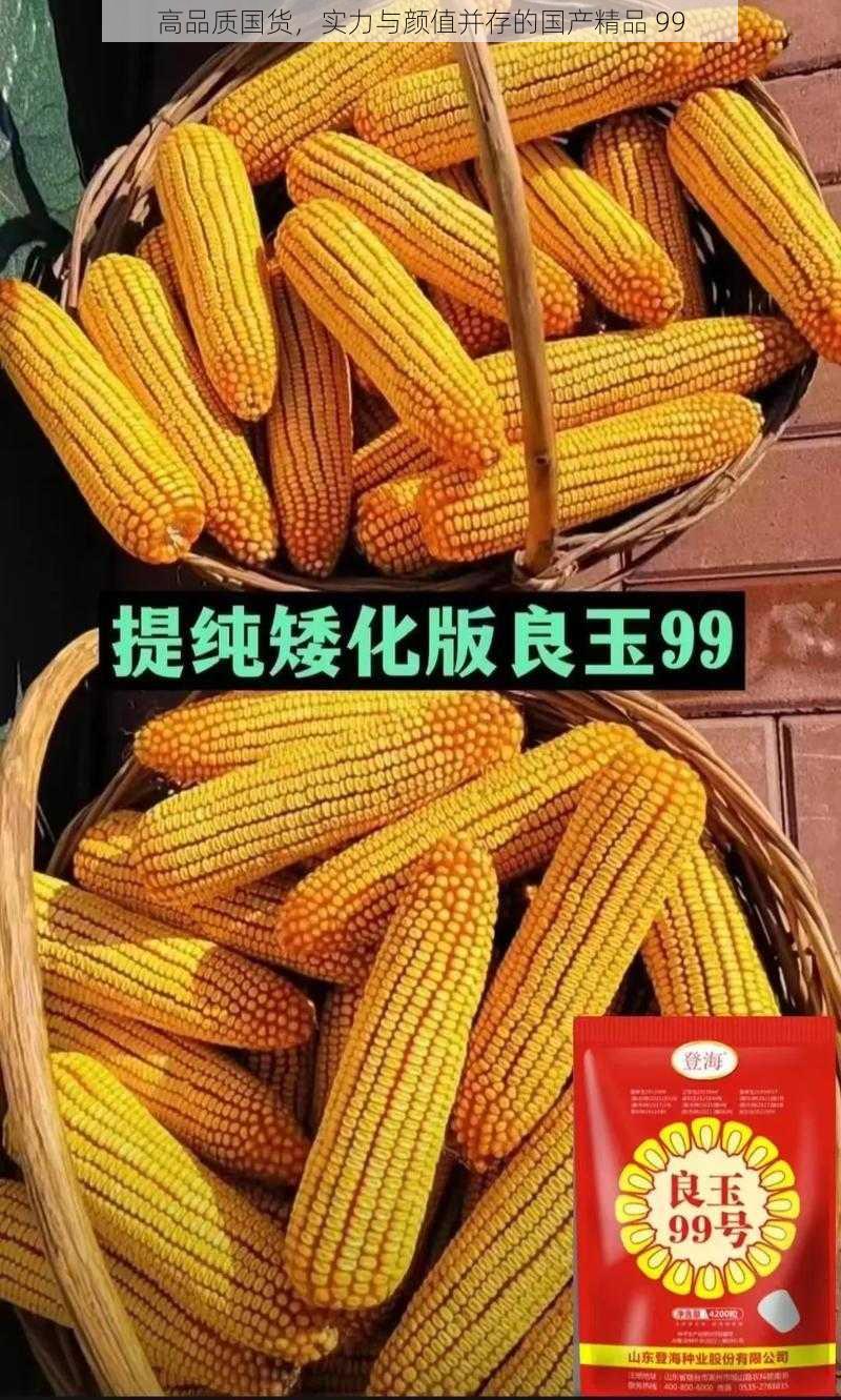 高品质国货，实力与颜值并存的国产精品 99