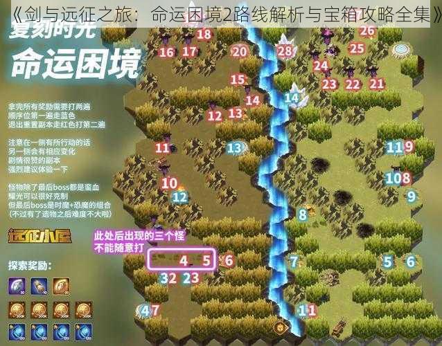 《剑与远征之旅：命运困境2路线解析与宝箱攻略全集》