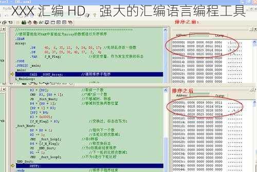 XXX 汇编 HD，强大的汇编语言编程工具