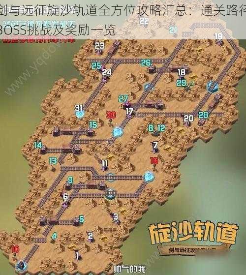 剑与远征旋沙轨道全方位攻略汇总：通关路径BOSS挑战及奖励一览