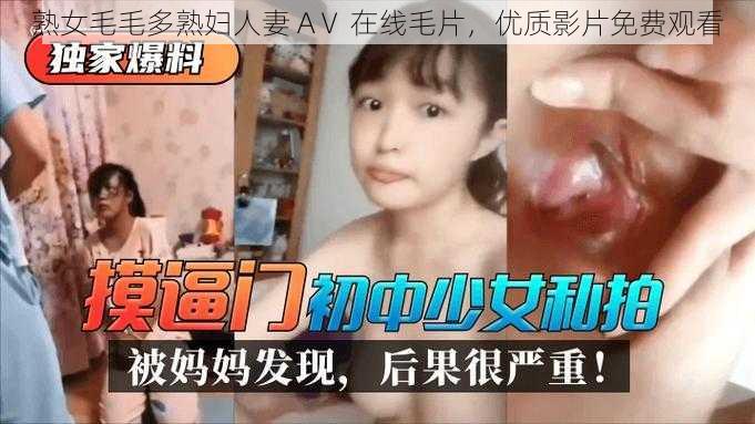 熟女毛毛多熟妇人妻 AⅤ 在线毛片，优质影片免费观看