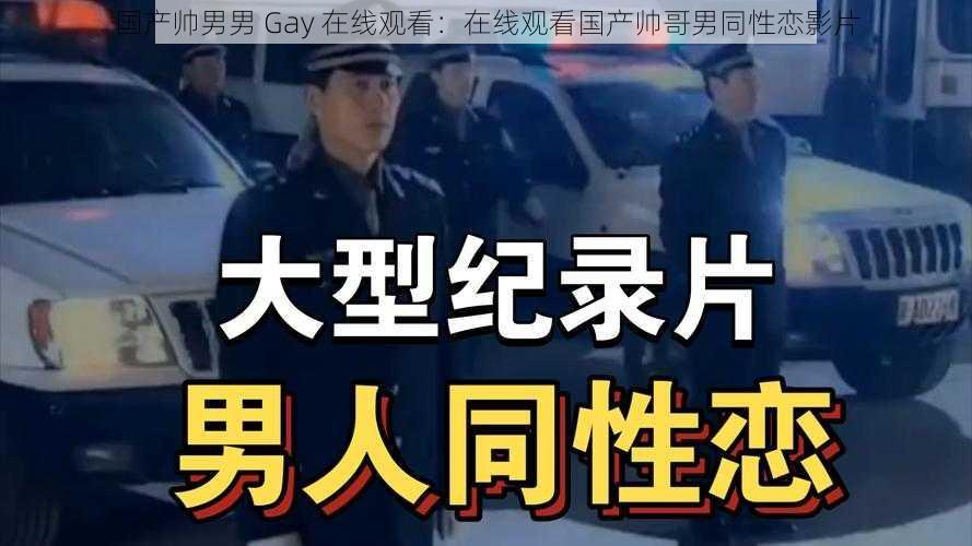 国产帅男男 Gay 在线观看：在线观看国产帅哥男同性恋影片