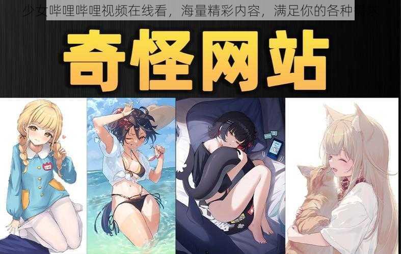 少女哔哩哔哩视频在线看，海量精彩内容，满足你的各种需求