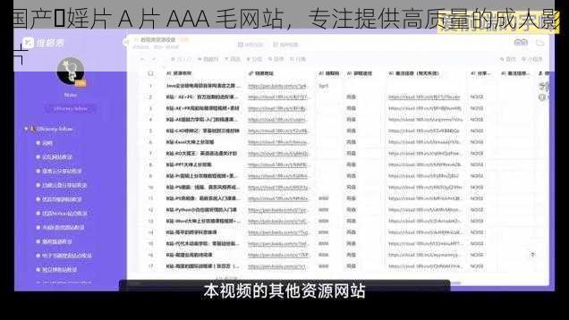 国产⋯婬片 A 片 AAA 毛网站，专注提供高质量的成人影片