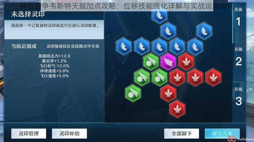 神位纷争韦斯特天赋加点攻略：位移技能强化详解与实战运用指南