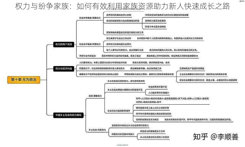 权力与纷争家族：如何有效利用家族资源助力新人快速成长之路