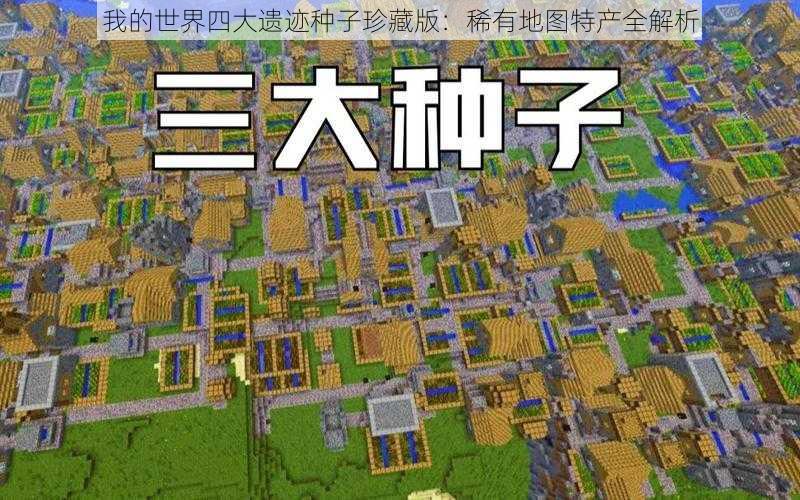 我的世界四大遗迹种子珍藏版：稀有地图特产全解析