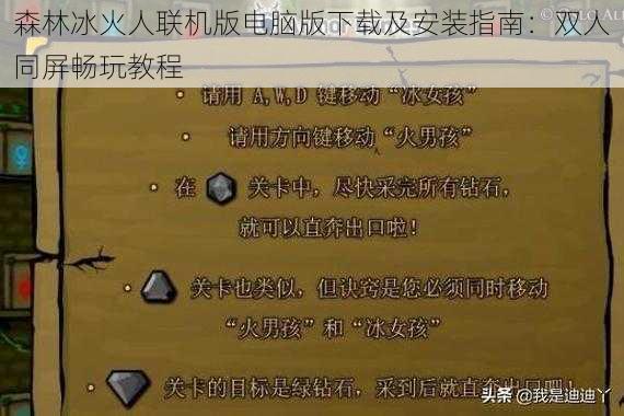 森林冰火人联机版电脑版下载及安装指南：双人同屏畅玩教程