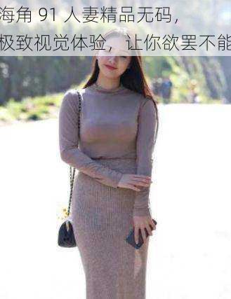 海角 91 人妻精品无码，极致视觉体验，让你欲罢不能