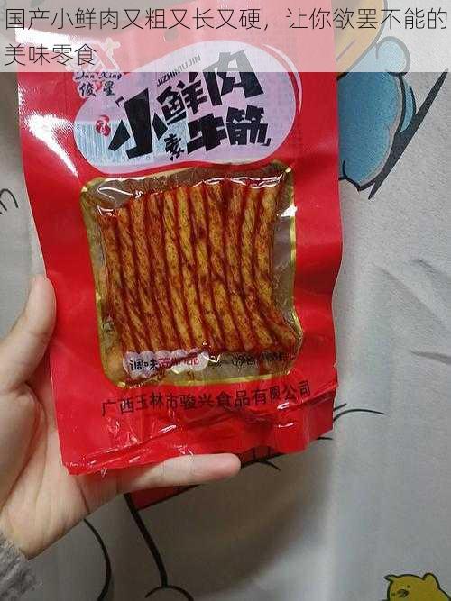 国产小鲜肉又粗又长又硬，让你欲罢不能的美味零食