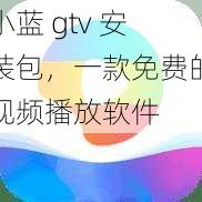 小蓝 gtv 安装包，一款免费的视频播放软件