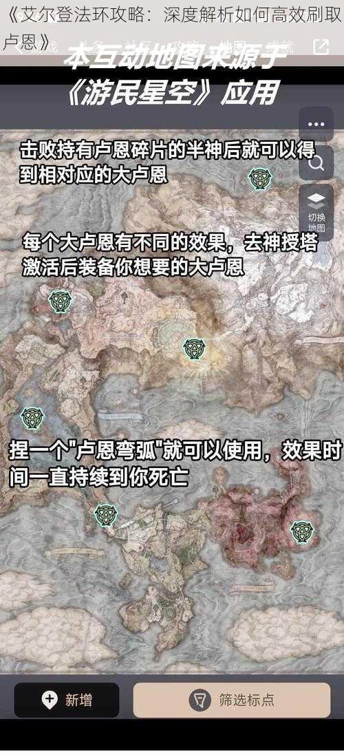 《艾尔登法环攻略：深度解析如何高效刷取卢恩》