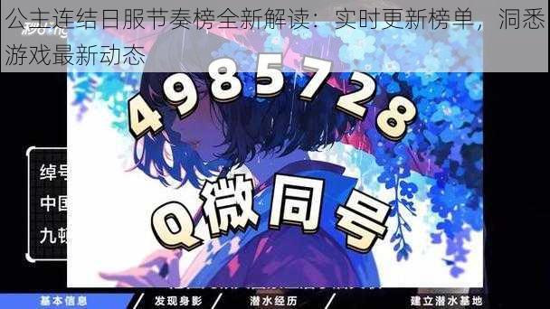 公主连结日服节奏榜全新解读：实时更新榜单，洞悉游戏最新动态