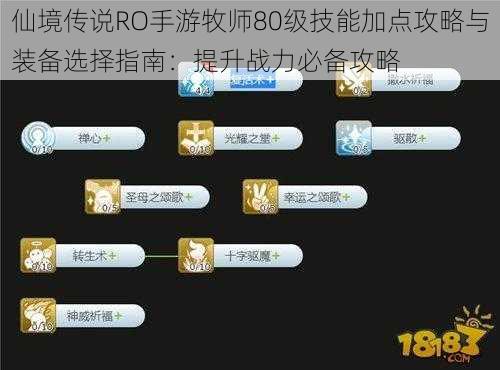 仙境传说RO手游牧师80级技能加点攻略与装备选择指南：提升战力必备攻略