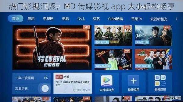 热门影视汇聚，MD 传媒影视 app 大小轻松畅享