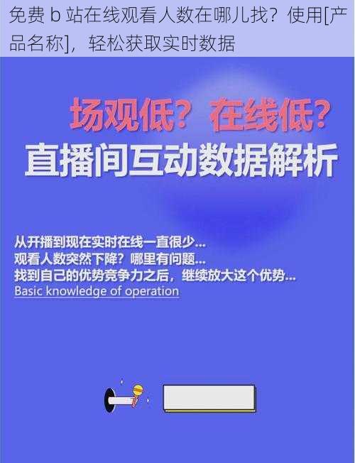 免费 b 站在线观看人数在哪儿找？使用[产品名称]，轻松获取实时数据