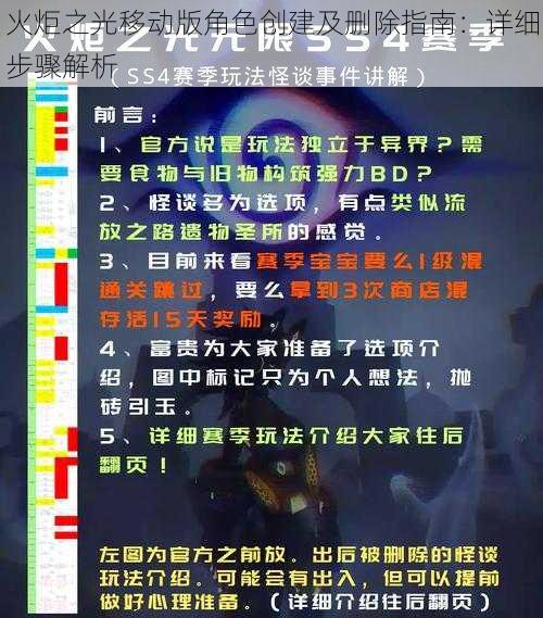 火炬之光移动版角色创建及删除指南：详细步骤解析