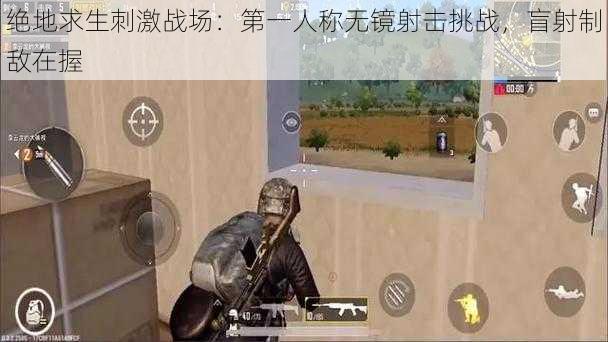 绝地求生刺激战场：第一人称无镜射击挑战，盲射制敌在握