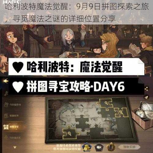 哈利波特魔法觉醒：9月9日拼图探索之旅，寻觅魔法之谜的详细位置分享