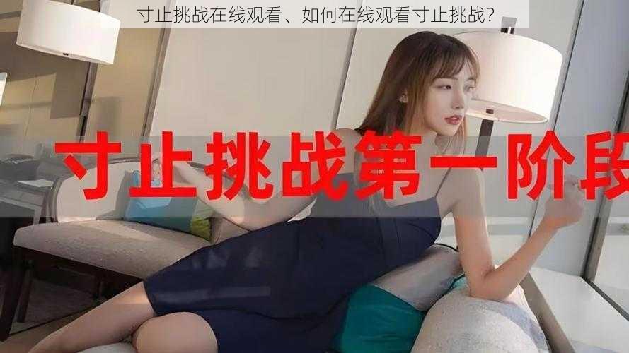 寸止挑战在线观看、如何在线观看寸止挑战？