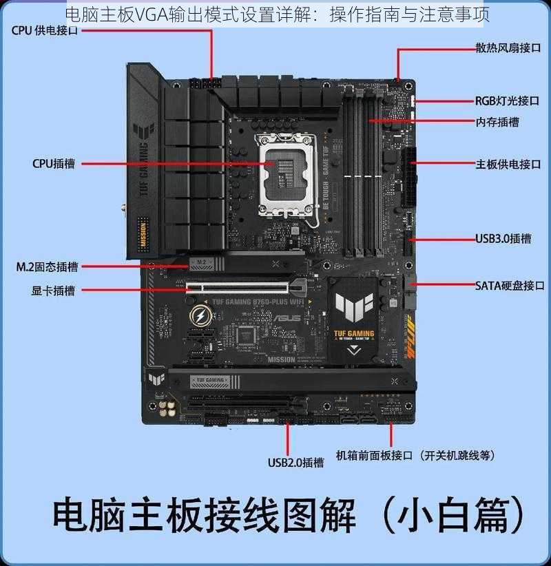 电脑主板VGA输出模式设置详解：操作指南与注意事项